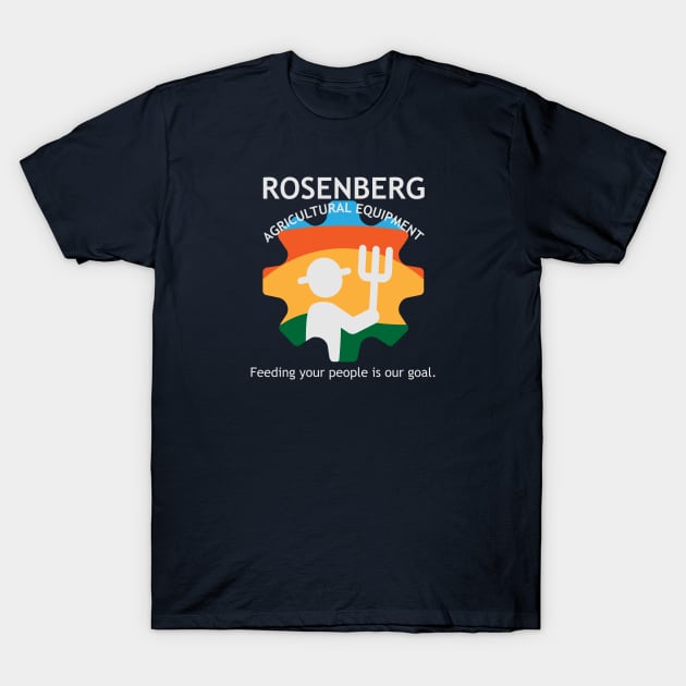 Rosenberg Ag T-Shirt by bintburydesigns